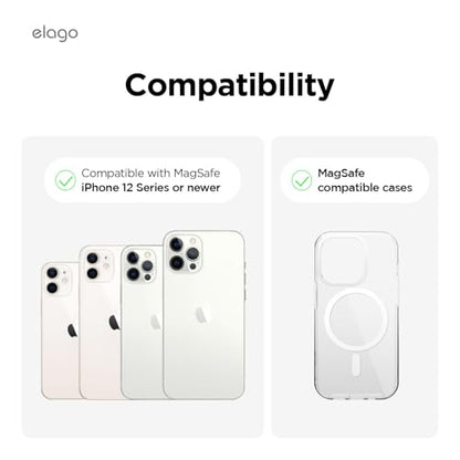 elago Clear Magnetic Card Holder for iPhone - color: AMP