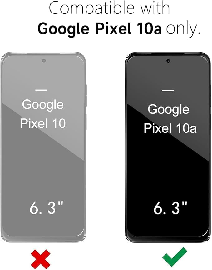 oakxco for Google Pixel 10A Case Silicone Mag Safe, Magnetic Slim Thin Phone Case Compatible with Magsafe, Women Girls Cute Girly Aesthetic Soft Rubber Gel Safecase with Camera Cover, White - color: White, size: Pixel 10A