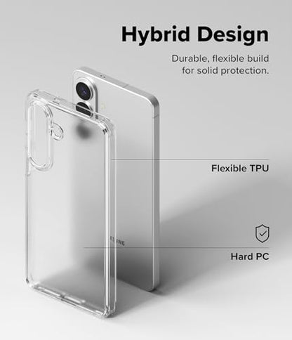 Ringke for Samsung Galaxy S26 Plus Case [Fusion Matte Clear] | Oil & Dirt Resistant, Anti-Fingerprint Technology Prevents Oily Smudges, Frosted Coating Feels Velvety Soft - size: Galaxy S26 Plus