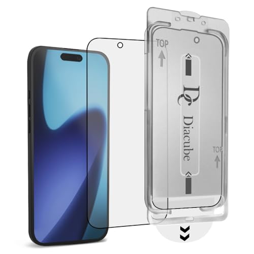 2 PACK Premium Glass Screen Protector for iPhone 17 Air with [Easy Auto Dust Removal Installation Kit & Bubble Free] 3D Edge Full Coverage, 9H Hardness, Scratch Resistance,Fingerprint Resistant, Ultra HD Clear - size: iPhone 17 Air