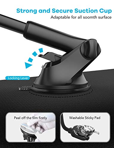 OQTIQ Replacement Suction Cup Mount for 17.2mm Ball Joint, with Pad Disc