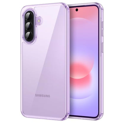 JETech Case for Samsung Galaxy A37 5G, Non-Yellowing Shockproof Bumper Protective Phone Cover, Anti-Scratch Hard PC Back (Lavender) - color: Lavender, size: Galaxy A37