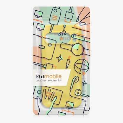 kwmobile Case Compatible with Google Pixel 10 Pro XL Case - Protective Slim TPU Phone Cover - Soft Matte Finish - Radiant Yellow - color: Radiant Yellow, size: Pixel 10 Pro XL