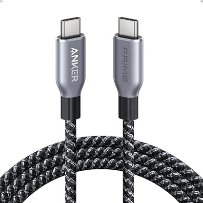 Anker Prime USB C to USB C Cable, 240W Fast Charging Durable Cable (6 ft) - size: 6FT