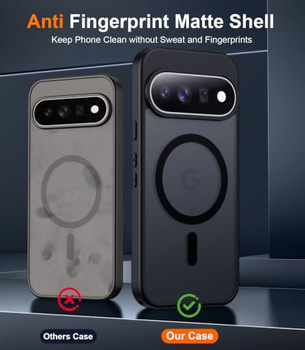 SPIDERCASE Magnetic for Google Pixel 11 Pro XL Case,Black - color: Black, size: Pixel 11 Pro XL