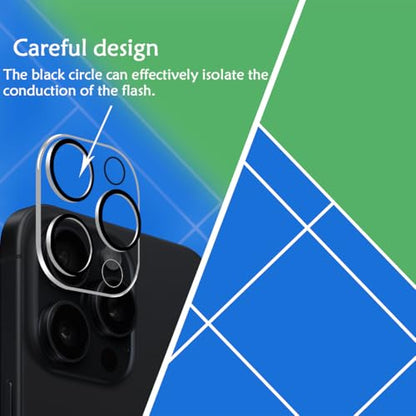 BIGFACE for iPhone 16 Pro Screen Protector + Camera Lens Protectors, [2 + 2 Pack] Premium HD Tempered Glass, Anti-Bubble 3D Curved Accuracy Film For iPhone 16 Pro(6.3 Inch) - size: iPhone 16 Pro(6.3")