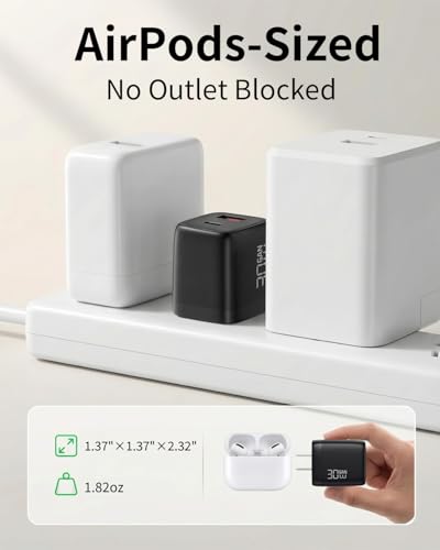 30W USB C Charger Block for iPhone 17 16 15 Pro Max Fast Charging - size: 1 unit