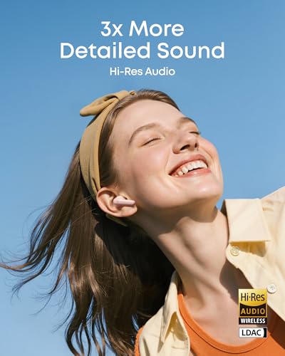 Soundcore P31i by Anker Translation Earbuds with Real-Time Adaptive ANC - color: Pink