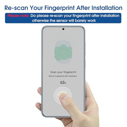 amFilm OneTouch for Samsung Galaxy S26 Screen Protector 6.3" Tempered Glass - size: S26-6.3"
