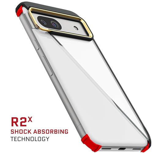 Ghostek Covert Clear Pixel 8a Case with Shockproof Drop Protection Premium Protective Wireless Charging Compatible Phone Cover Designed for 2024 Google Pixel 8a (6.1") (Black) - color: Black [Limited Edition], size: Pixel 8a
