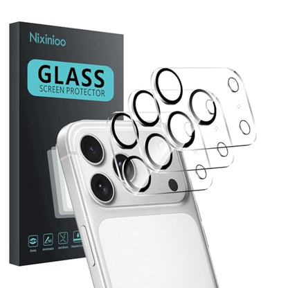 3 Pack Camera Lens Protector for iPhone 17 Pro Max - size: iPhone 17 Pro Max