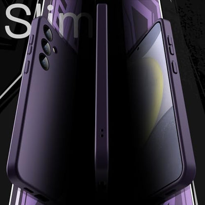 JETech Slim Case for Samsung Galaxy S24, Cobalt Violet | Camera Lens Protection, Soft TPU Design, Matte Finish, Shockproof Protection - color: Cobalt Violet, size: S24