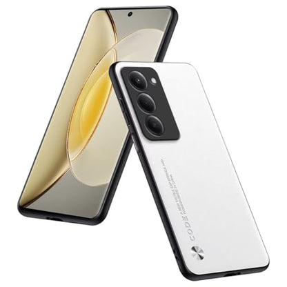 Phone Case Compatible with Smartphone, Compatible with Redmi 15 5G / Redmi 15 (4G)(Phone Dimension Size 169.48x80.45x8.4mm) (6.9"), Protective Cover in PU Leather - White - color: White, size: Redmi 15 169.48