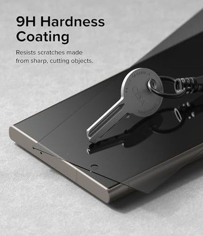 Ringke for Samsung Galaxy S24 Ultra Screen Protector [Easy Slide Privacy] - size: Galaxy S24 Ultra