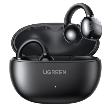 UGREEN HiTune S3 Open Ear Earbuds, Bluetooth 5.4, Clip on Earbuds, Black - color: Black