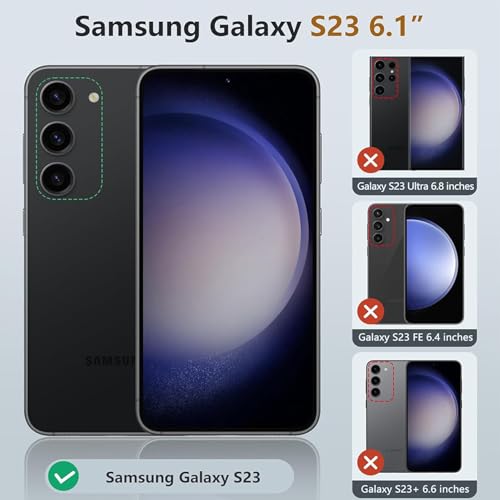 Battery Case for Galaxy S23, 10000mAh Portable Wireless Charging Case Supporting Carplay, Compatible with Galaxy S23 (6.1 inch) Rechargeable Extended Battery Charger (Black) - size: Galaxy S23