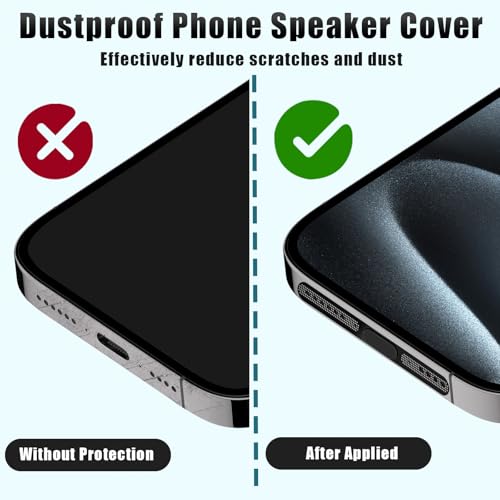 USB C Dust Plug Port Cover Protectors 20 PCS with Phone Speaker Cover Bumper Stickers 6 PCS Compatible for iPhone 17, iPhone 15/16/16 Plus/16 Pro/16 Pro Max with Cleaning Brush Accessories - size: for iPhone 17, iPhone 15 16 Plus Pro Max