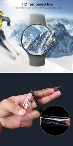 (8pcs) Smartwatch Hydrogel film for Google Pixel Watch 5/4 (45mm)