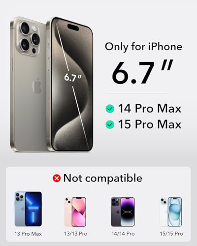 ESR Waterproof Phone Pouch for iPhone 15 Pro Max /14 Pro Max, Clear | Underwater Touch Sensitivity, IPX8 Floating Waterproof Cellphone Case with Lanyard, Dry Bag for Snorkeling - color: Clear