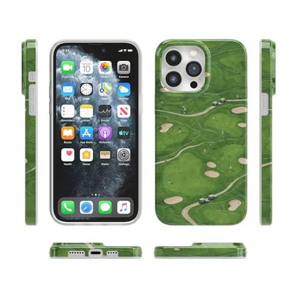 Casely iPhone 14 Pro Case | Clubhouse | The Back Nine | Compatible with MagSafe | Classic Ultra Thin Design - color: Clubhouse | The Back Nine, size: Iphone 14 Pro