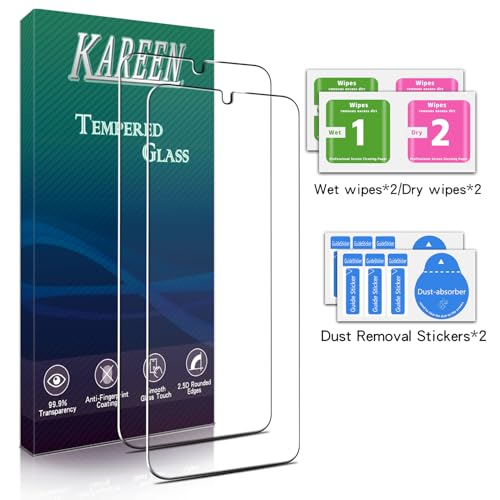 KAREEN Screen Protector for Samsung Galaxy S25 with Camera Lens Protector