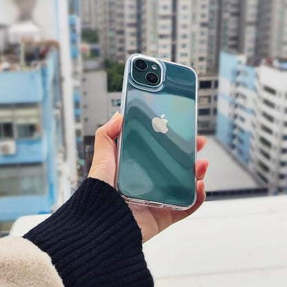 JJGoo Compatible with iPhone 13 mini Case Clear Soft Transparent Shockproof Protective Slim Thin Bumper Phone Cover for iPhone 13 mini - 5.4 inch - color: Clear