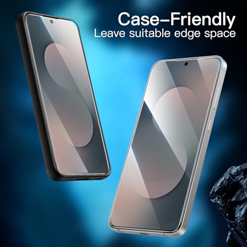 JETech Screen Protector for Samsung Galaxy S25 FE, 3-Pack | 9H Tempered Glass, HD Clear, Anti-Scratch Protection, Easy Installation Tool - size: Galaxy S25 FE