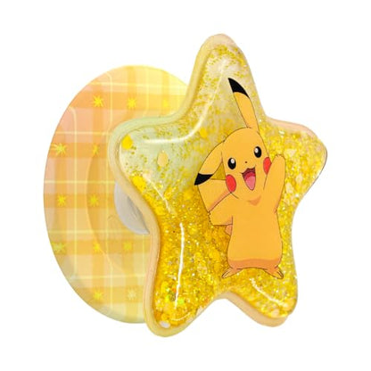 PopSockets Phone Grip for MagSafe, Magnetic Holder- Star Pikachu - color: Star Pikachu, style: MagSafe