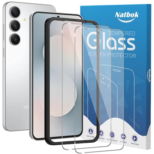 2 Pack Compatible with Samsung Galaxy S25 FE Screen Protector,with Alignment Frame,9H Tempered Glass Film,HD Clear Scratch Resistant,Bubble-Free for Samsung Galaxy S25 FE Screen Protector. - color: Samsung Galaxy S25 FE