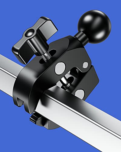 BRCOVAN 1'' Ball Clamp Mount Base with Aluminum Alloy Tough-Claw