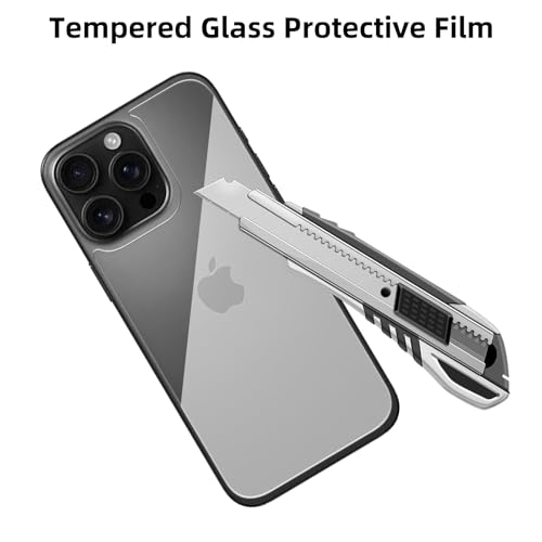 3 Pack Glass Back Screen Protector for iPhone 16 pro max 6.9-Inch - size: iPhone 16 pro max