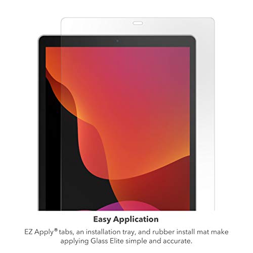 ZAGG InvisibleShield Glass Elite VisionGuard+ Screen Protector for iPad 10.2" (Gen 9/8/7), Scratch Resistance, Blue-Light Filtration, Maintains HD Clarity, Anti-Fingerprint Technology, Easy to Install - size: iPad 10.2-inch (Gen 9, 8, 7), style: Glass Eli