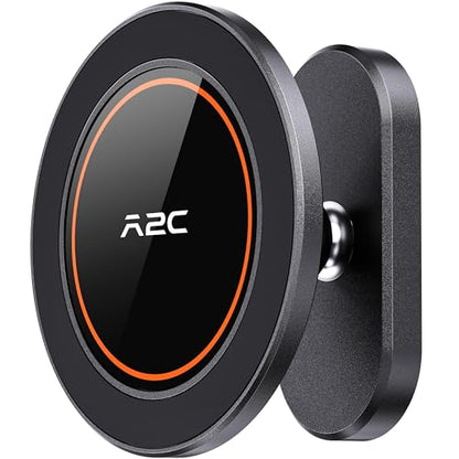 A2C Magnetic Golf Cart Phone Holder (Not Alloy), Golf Accessories for Men - color: Matte Black (Not Alloy)