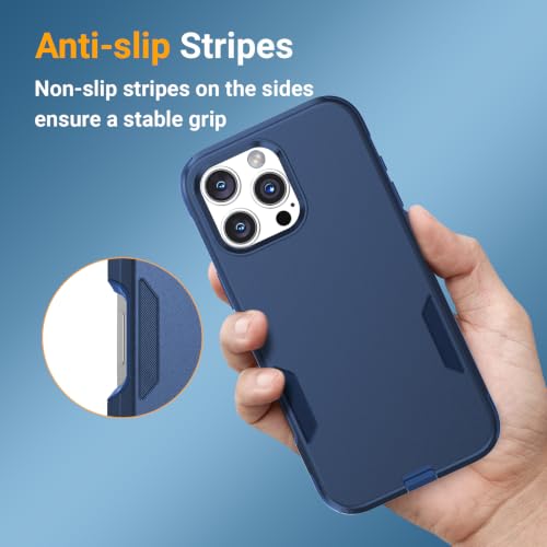 jaroco Magnetic for iPhone 16 Pro Max Case Heavy Duty Rugged Dual-Layer Blue - color: Blue, size: iPhone 16 Pro Max