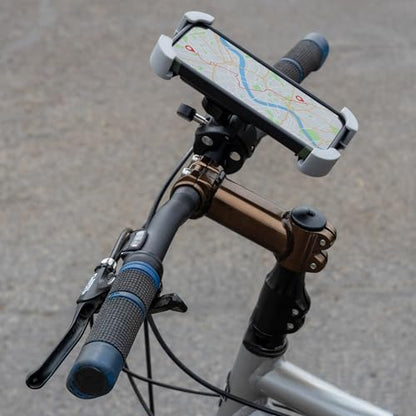 ProActive Sports Universal Phone Mount with 360 Rotation for Golf Push Carts, Golf Riding Carts, Bicycle, Stroller, Scooter, Handlebar – Fits iPhone 15 14 13 Pro Max, Galaxy S10 S21 S22 S23 S24