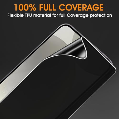 TPU Privacy Screen Protector for Samsung Galaxy S20 Ultra, 3 Pack - size: Samsung Galaxy S20 Ultra