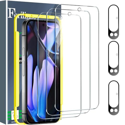 Ferilinso Screen Protector for Google Pixel 9 Pro XL, Tempered Glass Back - size: Pixel 9 Pro XL-6.73 IN