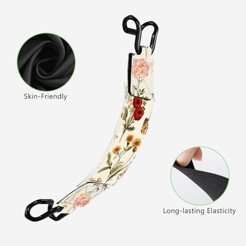 CoBak 2 Pack Secure Hand Strap for Ebook Reader - Versatile and Lightweight - color: Floralia-2 Pack