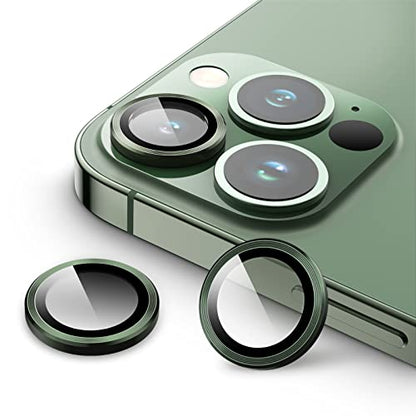 JETech Camera Lens Protector for iPhone 13 Pro Max/13 Pro, Alpine Green - color: Alpine Green