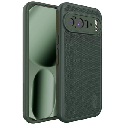 TUDIA MergeGrip [Military Grade] Cases for Google Pixel 10 Pro XL (2025), [Drop Tested] Dual-Layer Shockproof Rugged Slim Anti-Slip Heavy Duty Protective Phone Case Pixel Pro 10 XL Cover – Pine Green - color: Pine Green, size: Pixel 10 Pro XL