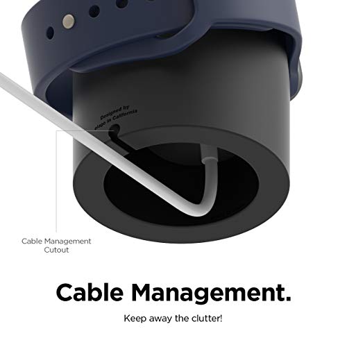 elago W2 Charger Stand for All Apple Watch Series - color: Black