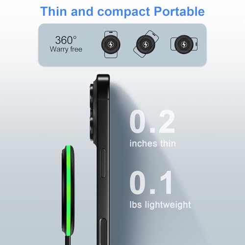 Wireless Charger Fast Charging Pad for Samsung Galaxy S26 Ultra/S26 Plus