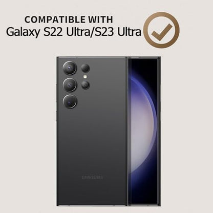 Battery Case for Galaxy S22 Ultra/S23 Ultra, 12000mAh High Capacity Rechargeable Portable Protective Extended Charger Compatible With 6.8inch S22 Ultra/S23 Ultra - Wireless-Black - size: Galaxy S22 Ultra/S23 Ultra