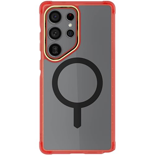Ghostek Covert Clear S25 Ultra Case for Women with MagSafe Magnetic Ring, Slim Thin Shockproof Phone Cover Compatible with Samsung Galaxy S25Ultra 2025 (6.9") (Pink) - color: Pink [Limited], size: Galaxy S25 Ultra