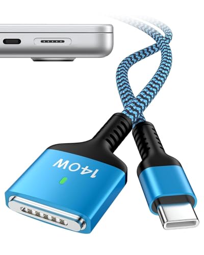 USBC to Magsafe 3 Cord for Apple Mac MacBook Pro/Air Charging Cable USB C - color: Blue