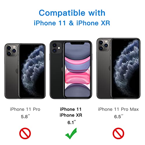 JETech One Touch Screen Protector for iPhone 11/XR, 2-Pack - size: iPhone 11/XR