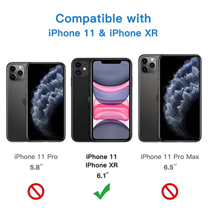 JETech One Touch Screen Protector for iPhone 11/XR, 2-Pack - size: iPhone 11/XR