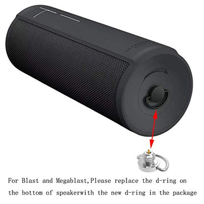 Power Up Charging Dock Compatible with Ultimate Ears UE Boom 3/Megaboom 3/Blast/Megablast(Wall Charger and 5 Feet Cable Included) Black(Not for Boom4/Megeboom 4) - color: Black