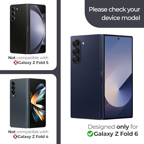 ArmorSuit 2+2 Pack Paper-Feel Texture Full Body Skin + Screen Protector for Samsung Galaxy Z Fold 6 MilitaryShield Paper-Feel Texture Matte Film - Made in the USA