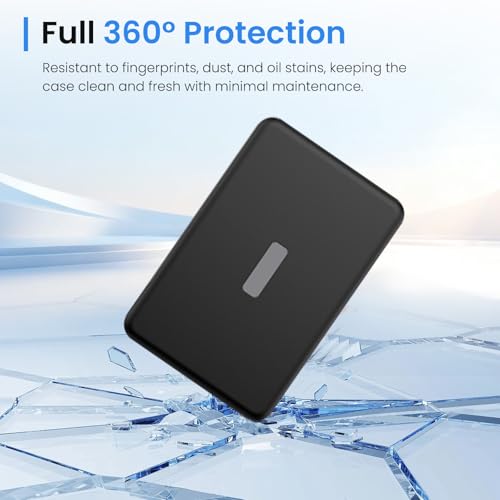 Case for TORRAS MiniMag Power Bank 10000mAh,Silicone Protective Cover with Shockproof Bumper,Anti-Fingerprint Dust Resistant,Washable Non-Slip Skin,Charge-Through Cutout,Portable Travel Sleeve,Black - color: Black